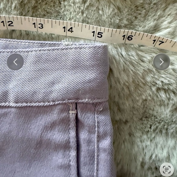 Zara Women's lilac purple Bermuda Shorts - Picture 6 of 7